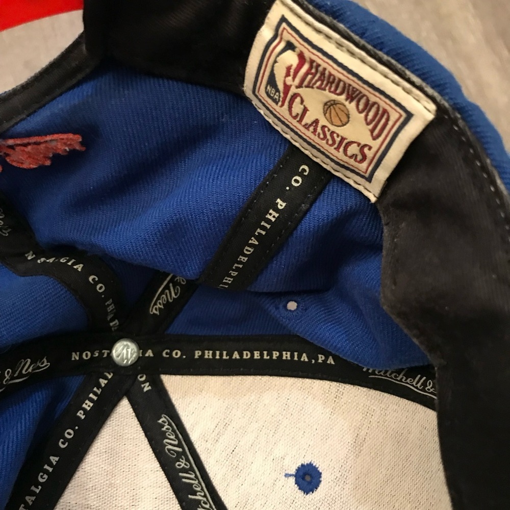 New York Knicks Mitchell &‎ Ness NBA Hardwood Classics Snapback Hat Adults OSFA​ - Picture 6 of 6